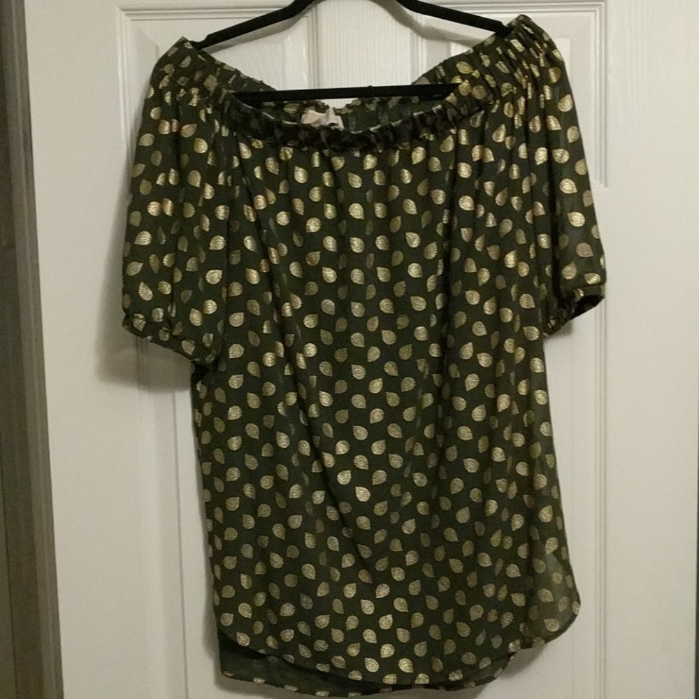 NWT Michael Kors Off Shoulders Top